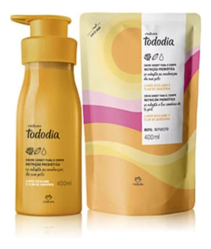 Kit Natura Tododia Limão Siciliano E Flor De Gardênia