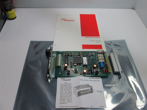 New Det-tronics R8471 Oxygen Gas Controller Card 24vdc R Ssb
