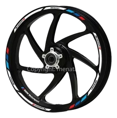 Adesivo Fita De Roda Bmw S1000 R