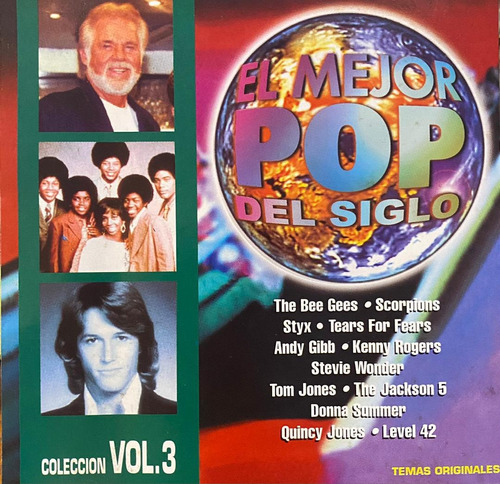 Varios - El Mejor Pop Del Siglo Vol. 3. Cd, Compilación