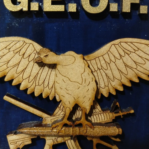 Panoplia Escudo Geof - Escudos Militares - Varios