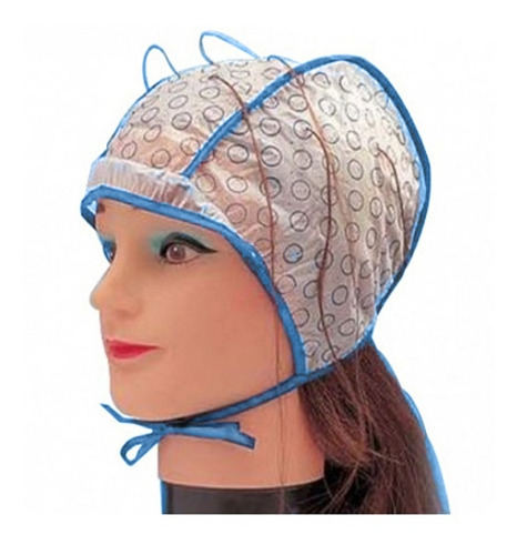 Gorra Para Visos Mechas Tintura Peluqueria + Crochet Premium Tono Sin tono