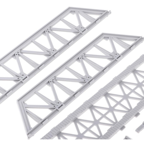 4xsimulación Puente Modelo De Construcción Tren
