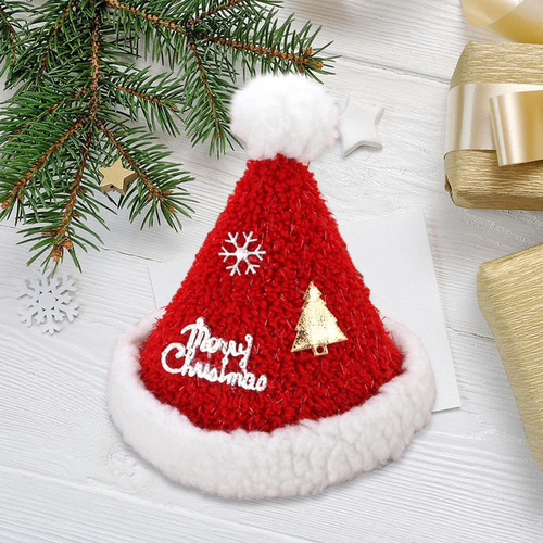 # Sombrero De Navidad, Tocado Con Horquillas, Tocado