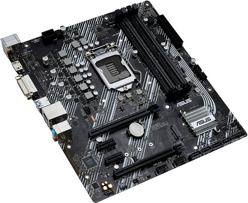 Tarjeta Madre Asus Prime B460m-a R2.0 Ddr4/usb 3.2 10/11 Gen Color Negro