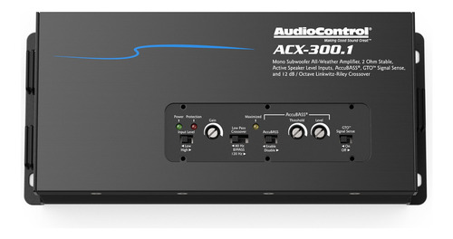 Amplificador Marino Audiocontrol Monoblock 2-ohmios 300wrms