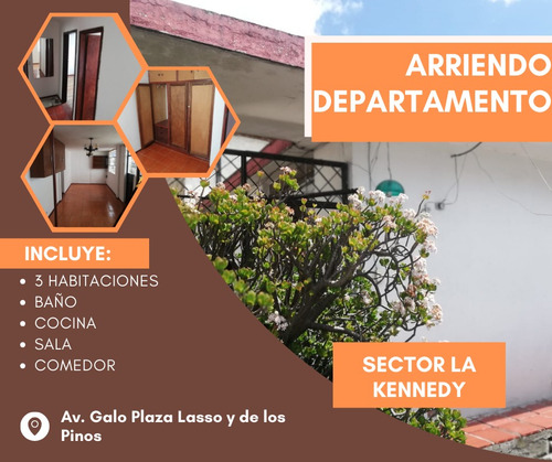 Departamento De Arriendo Norte De Quito Sector La Kennedy