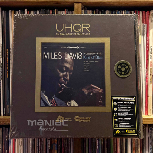 Miles Davis Kind Of Blue 2 Vinilos Uhqr