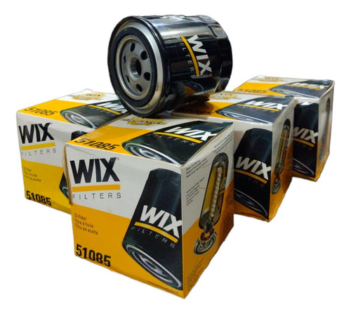 Pack 4 Filtros Aceite Wix 51085 Pl16 Jeep Ford Dodge Fiat