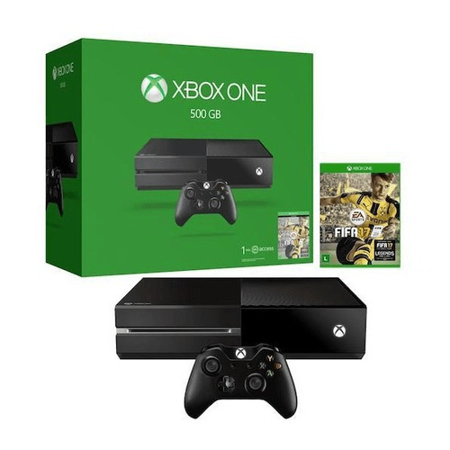 Consola Xbox One 500gb 1 Control + Fifa 2017