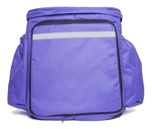 Mochila/bag Impermeável Térmica Motoboy Delivery Rx Cor Violeta-escuro Desenho do tecido Lisa