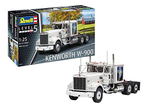 Revell Rv07659 1:25 - Kit De Plástico Kenworth W-900 1/25