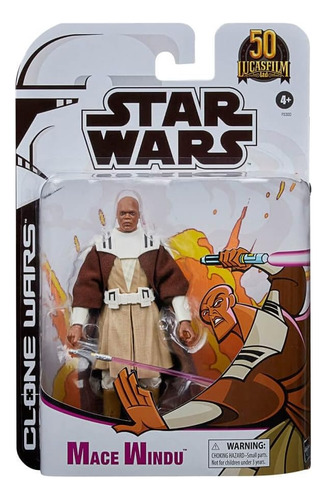 Mace Windu Clone Wars Black Series Star Wars 50th Lucasfilm