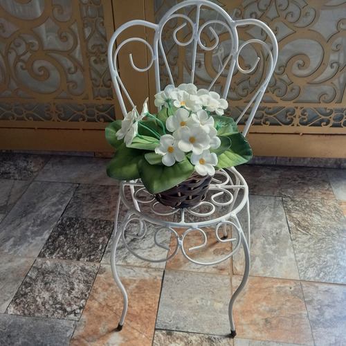 Cadeira Suporte Para Decorar Varandas E Jardins