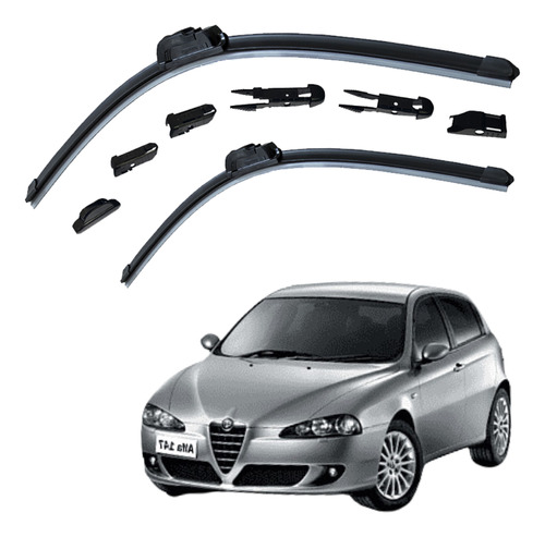 2 Plumas Limpiaparabrisas Reluvsa P/ Alfa Romeo 147 02/05