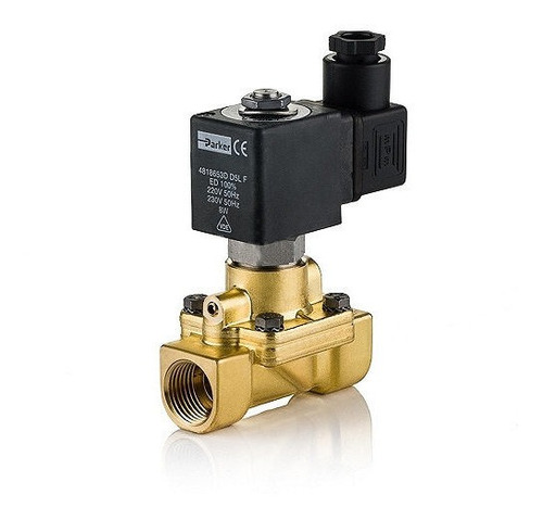 Válvula Solenoide Parker De 1/2  Nc/no Agua,aire.gas,vapor