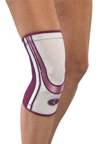 Mueller Lifecare Para Ella, Contour Knee, Plum, Medium, Caja