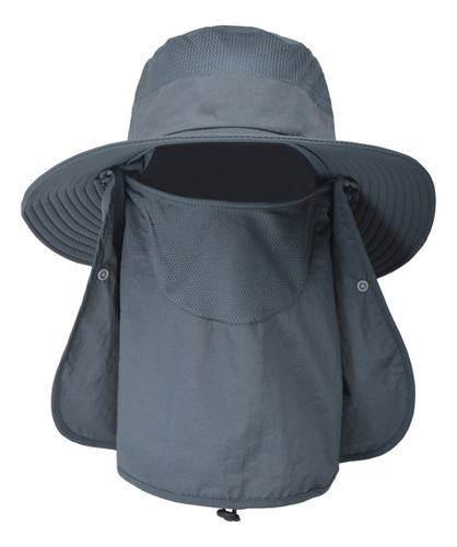 Sombrero Con Ala Para Acampar, Sol, Viajes, Impermeable, Amp