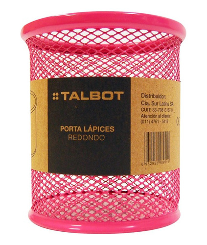 Portalapices Lapicero Metalico Organizador 8 X 10cm - Talbot