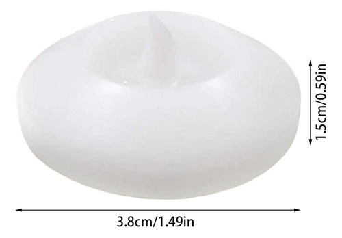 Velas Flutuantes - Vela De Água Com Luz Branca Quente,