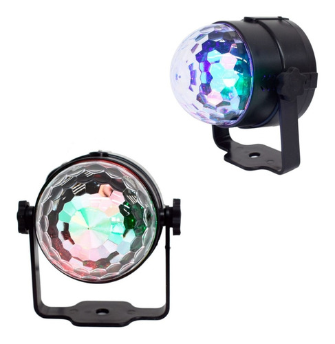 Proyector Luz Fiesta Dj Party Led Rgb Bola Mini Discoteca Dj