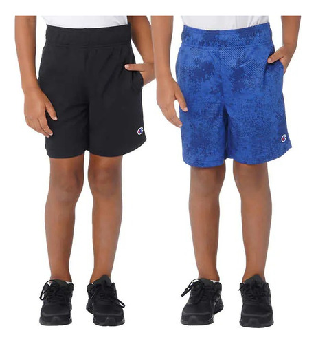 Shorts Para Niños 2pz. Champion Original