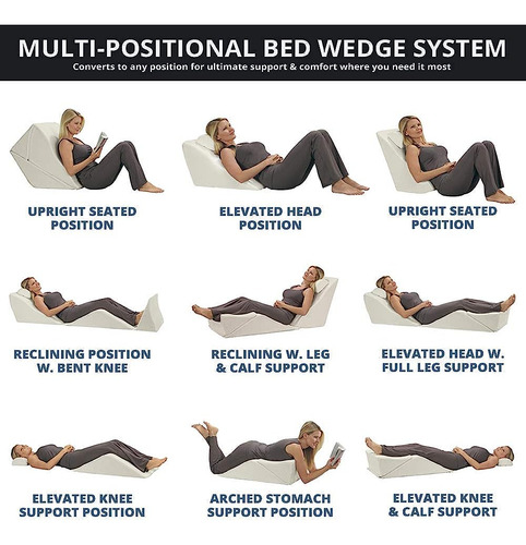 Sistema De Soporte Para Dormir Contour Backmax Foam Bed Wedg