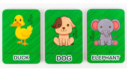 Jogo Dos Bichos - Inglês - P0005 - Loopi Toys