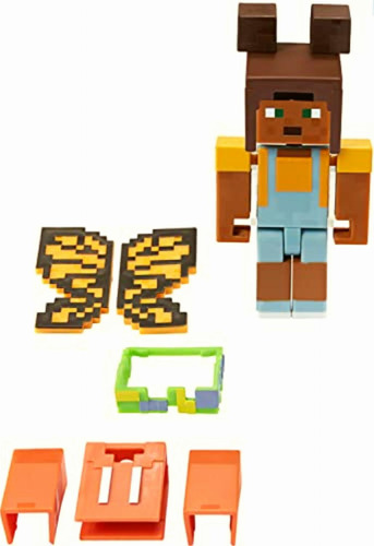 Minecraft Creator Series Figura Con Alas Mariposa Amarilla