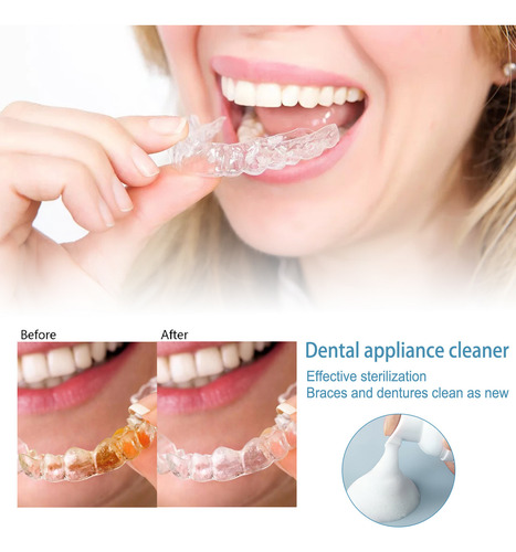 Aparelhos Dentários Limpador De Espuma Limpeza De Dentes Cui
