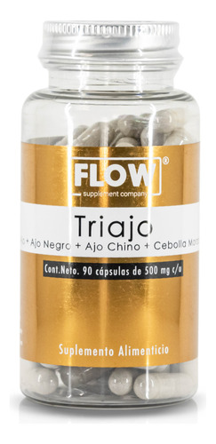 Triajo Ajo Negro Ajo Chino Ajo Y Cebolla 90 Cápsulas Flow