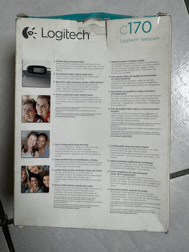 Cámara Web Logitech C170 Sd 15fps Color Negro (Usado)