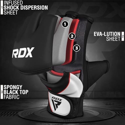 Rdx Maya Hide Leather Mma Guantes Ufc Cage Fighting Sparring