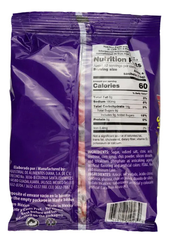 Chilito En Polvo Extra Picosito Dulce Picante Mexicano Ideal Para Botanas Frutas Y Snacks Dulce Típico Perfecto Para Negocios Fiestas Y Eventos Auténtico Sabor Caja Con 40 Bolsas De 50 Sobrecitos C/u