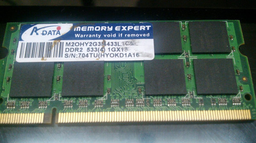 Memoria Ram Ddr2 1gb 667 1gx16 Adata