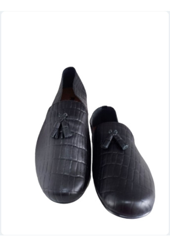 Zapato Mocasín Negro Para Caballero. Bc 687. 