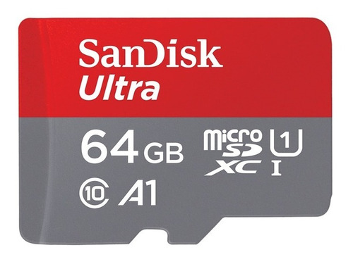 Memoria Sandisk Ultra Micro Sdxc Uhs I A1 Card Clase 10 64gb