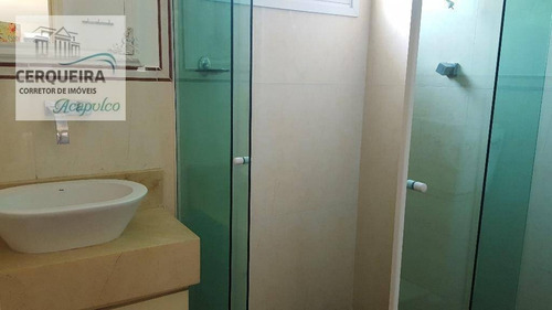 Casa Residencial Para Locação, Acapulco, Guarujá. - Ca0474