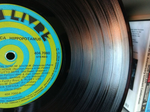 Lp Discoteca Hippopotamus (1975) Som Livre (Usado)
