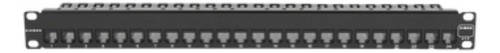 Patch Panel Utp Z-max De 24 Puertos, Precargado Con Jacks
