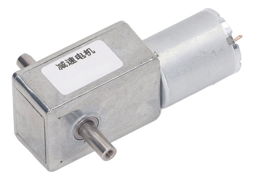 Mini Turbine Geared Motor Dc Worm Gear Low Speed 25kg.cm