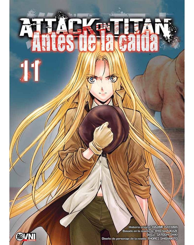 Attack On Titan, Antes De La Caida 11 - Hajime Isayama