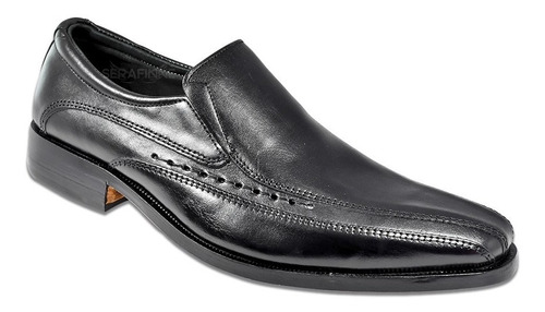 Zapato Vestir Cuero Hombre Base Suela Careva 2068 Env Gratis