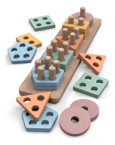 Juguete Didáctico Gopo Toys Montessori Para Niños Mayor Lkp