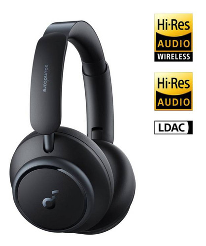 Audífonos Soundcore Space Anker Q45 Color Negro Color De La Luz Negro