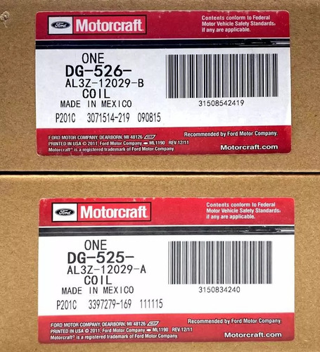 Bobina F-250 F-350 Super Duty V8 6.2 2012 2013 2014 2015 16