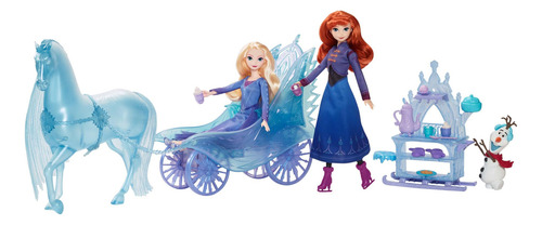 Boneca De Moda Mattel Disney Frozen Elsa Com Nokk & Carriage