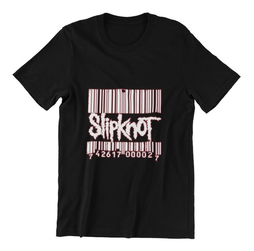 Polera Unisex Slipknot Metal Musica Codigo Estampado Algodon