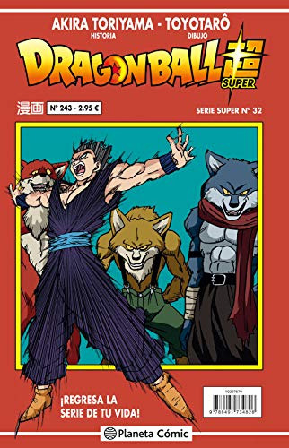 Dragon Ball Serie Roja Nº 243 -manga Shonen-, De Akira Toriyama. Editorial Planeta, Tapa Blanda En Español, 2020