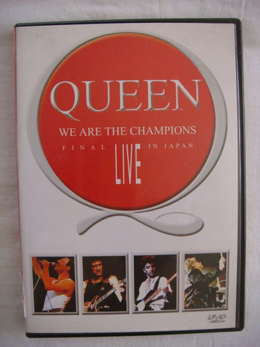 Dvd Queen - We Are The Champions - Japan - Usado - D-189